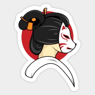 Geisha Sticker